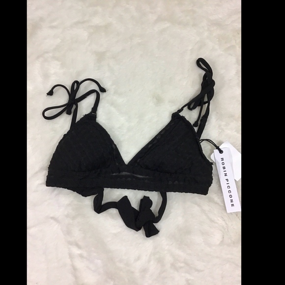 NWT‎ 2PC Robin Piccone Carly Bikini Top + Hipster Bottoms [ SZ XS ] - Picture 5 of 8